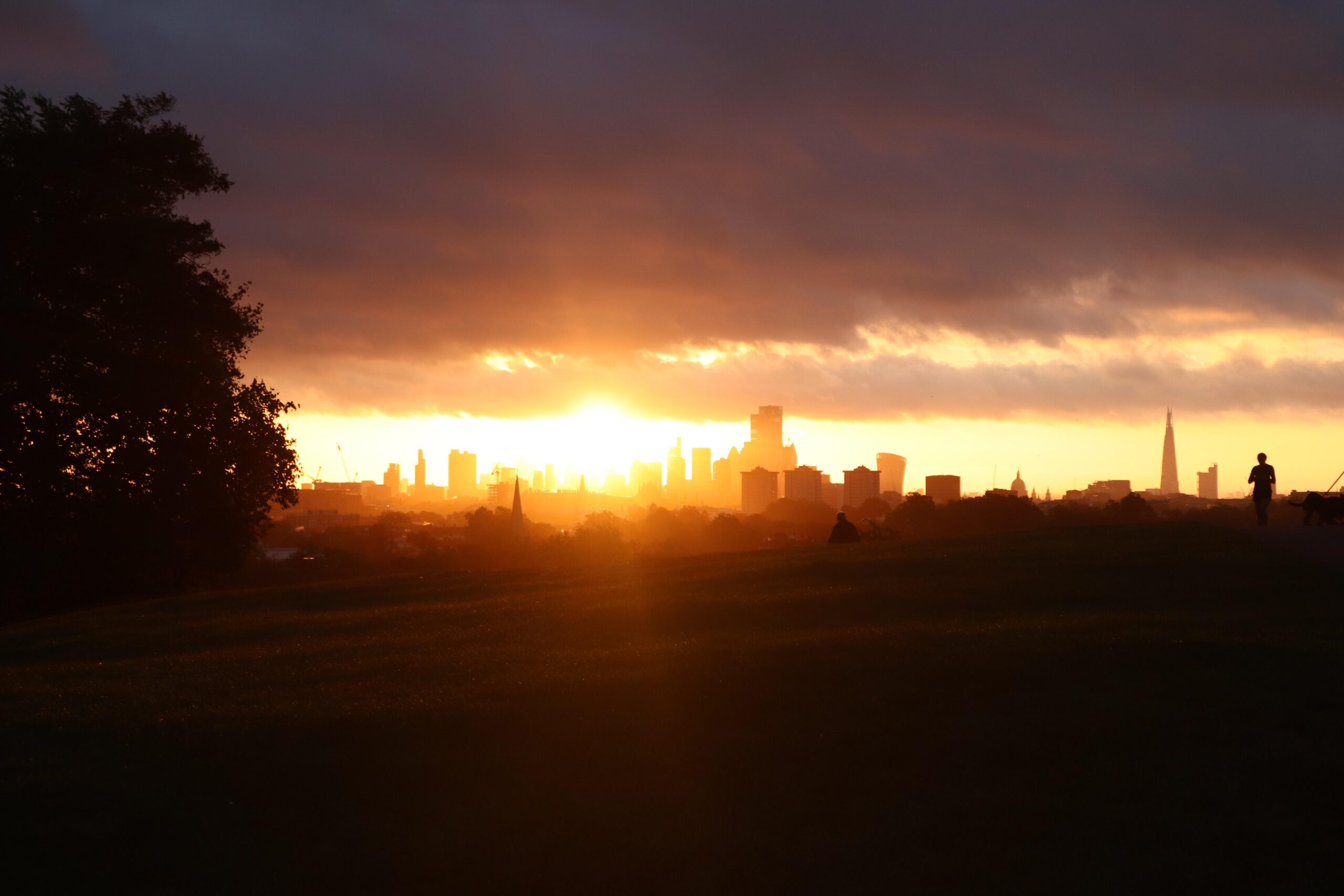 primrose hill sunset londres