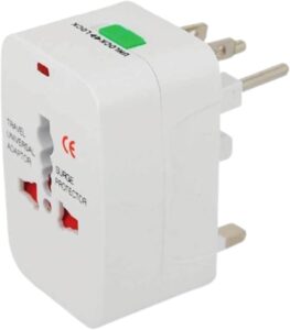 Adaptador de tomada universal para viagem internacional
